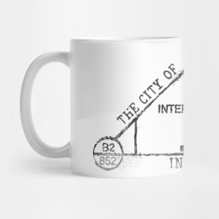 Indianapolis Passport Mug